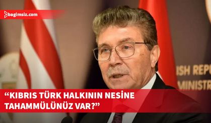 Başbakan Üstel'den Rum tarafının futbol ve üniversite engellemelerine tepki:  Tahammülünüz yok!