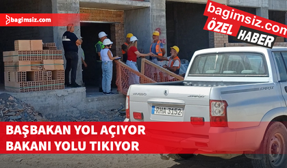 Başbakan yol açıyor bakanı yolu tıkıyor