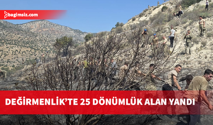 Değirmenlik’te ihmalkarlık yangına sebep oldu