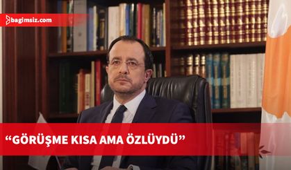 Hristodulidis: Erhürman’la görüşmede bazı konularda ilerleme sağlandı