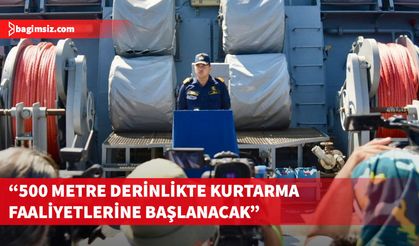 TCG Işın, Filo Jet’in batığını bulmak için arama çalışmalarına başladı