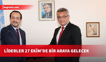 Erhürman ve Hristodulidis, 27 Ekim'de ara bölgede görüşecek