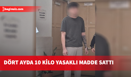 10 kiloluk yasaklı madde trafiği iddiası