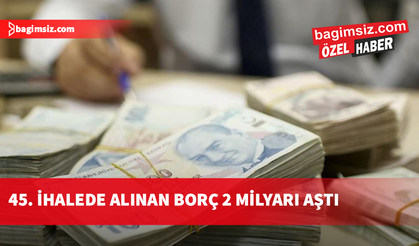 Hazine yine borçlandı: 2 Milyar 79 Milyon Liralık yeni iç borç