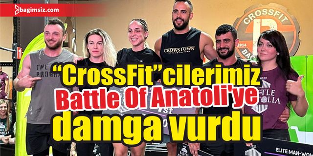 Ankara’da Türkiye’nin en büyük salon içi Cross Fit (Fonksiyonel Fitness) yarışmasının üçüncüsü düzenlendi