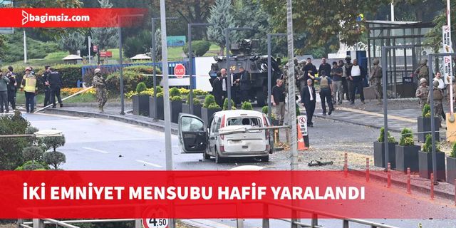TC İçişleri Bakanı Yerlikaya, Ankara'da terör saldırısında bulunulduğunu açıkladı