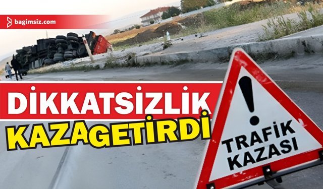 Girne’de trafik kazası