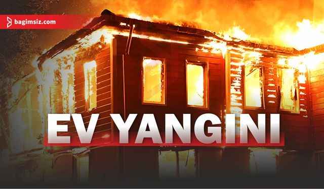 Lefkoşa’da bir apartman dairesinde yangın