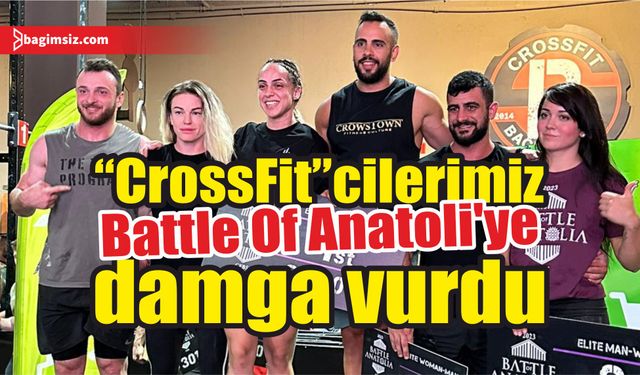 Ankara’da Türkiye’nin en büyük salon içi Cross Fit (Fonksiyonel Fitness) yarışmasının üçüncüsü düzenlendi