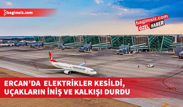 Başbakan Ünal Üstel’in içerisinde olduğu uçak da kalkışa geçemedi