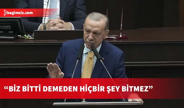 Erdoğan, partisinin TBMM Grup toplantısında konuştu