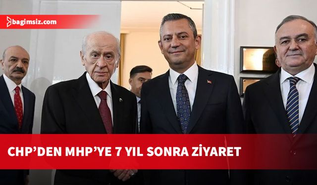 CHP Genel Başkanı Özel ile MHP Genel Başkanı Bahçeli görüştü
