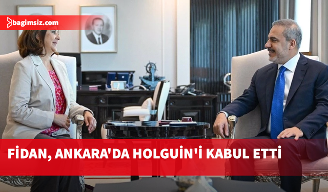Türkiye Dışişleri Bakanı Fidan, Ankara'da Holguin'i kabul etti
