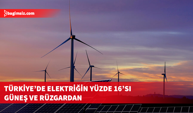 Türkiye’de elektrik üretiminde yenilenebilirin payı yüzde 42’ye ulaştı