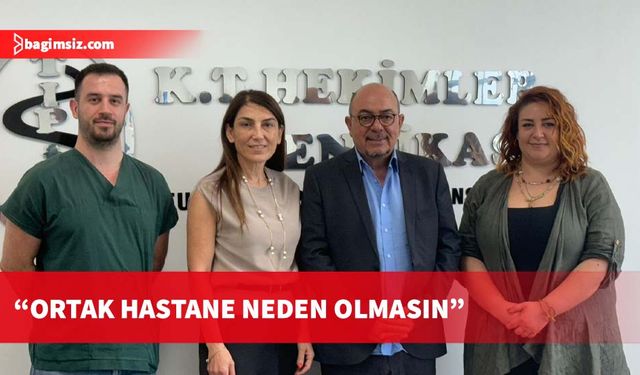 Kızılyürek, Kıbrıs Türk Hekimler Sendikası'nı ziyaret etti
