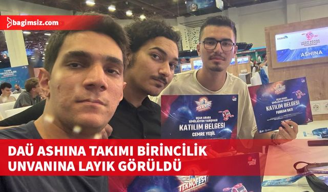 DAÜ’lü öğrencilerin TEKNOFEST başarısı