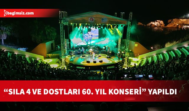 “Girne Arkın Group Fest24” kapsamındaki “Sıla 4 ve Dostları 60. Yıl Konseri” Girne Amfitiyatro’da gerçekleştirildi