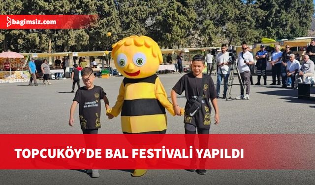 Topçuköy’de Bal Festivali yapıldı