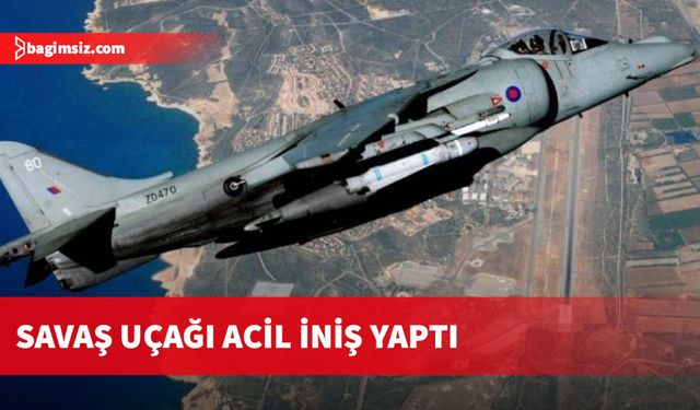 Irak'tan Güney Kıbrıs'a giden savaş uçağı, Diyarbakır'a acil iniş yaptı