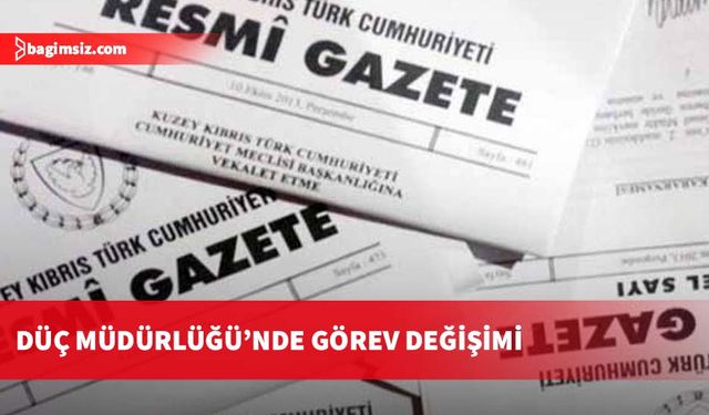 DÜÇ Müdürlüğü’nde görev değişimi