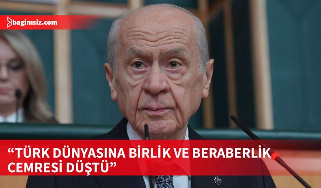 Bahçeli: “Türkiye, Azerbaycan ve KKTC'nin ortak alfabeye hazır olması Türk birliğinin müjdesidir”