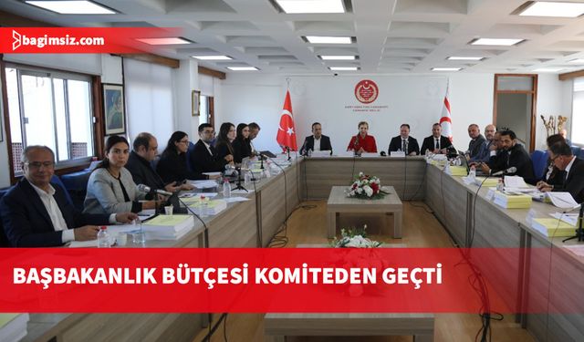 Başbakanlık bütçesi oy çokluğuyla komiteden geçti