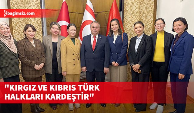 Kırgızistan'da, KKTC'nin kuruluşunun 41. yıl dönümü kutlandı