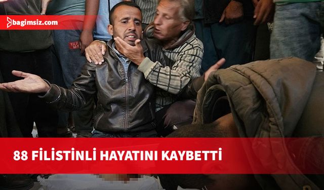 İsrail'in Gazze'nin kuzeyine düzenlediği iki saldırıda 88 Filistinli hayatını kaybetti