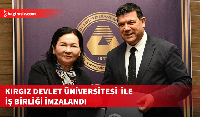 DAÜ ve Kırgız Devlet Üniversitesi arasında iş birliği protokolü imzalandı