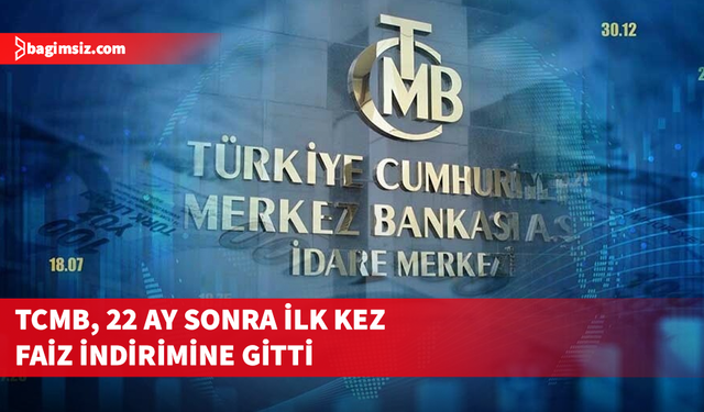 TCMB faiz indirimine gitti!