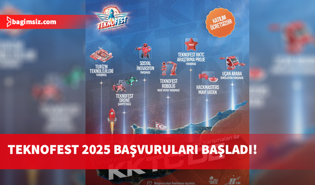 KKTC’deki Teknofest kapsamında yapılacak teknoloji yarışmaları için başvurular başladı