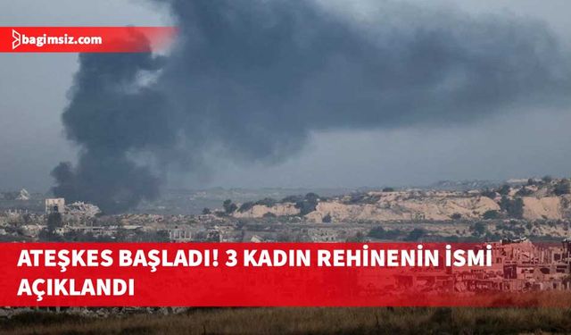 Gazze'de İsrail ile Hamas arasında varılan ateşkes anlaşması yürürlüğe girdi