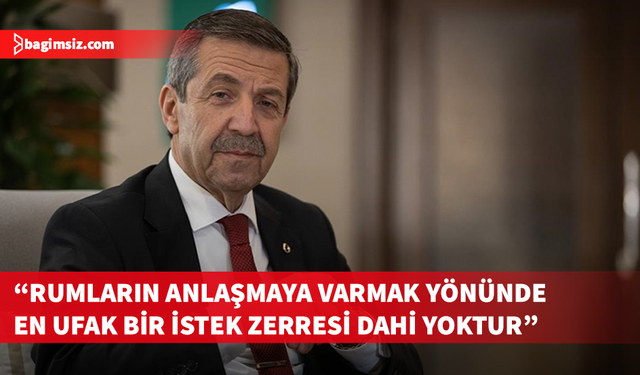 Ertuğruloğlu: Kıbrıs’ın geleceği iki egemen eşit devlet temeli üzerine oturacaktır