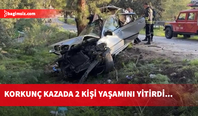 Girne Boğazköy'de meydana gelen korkunç kazada 1'i çocuk 2 kişi yaşamını yitirdi...