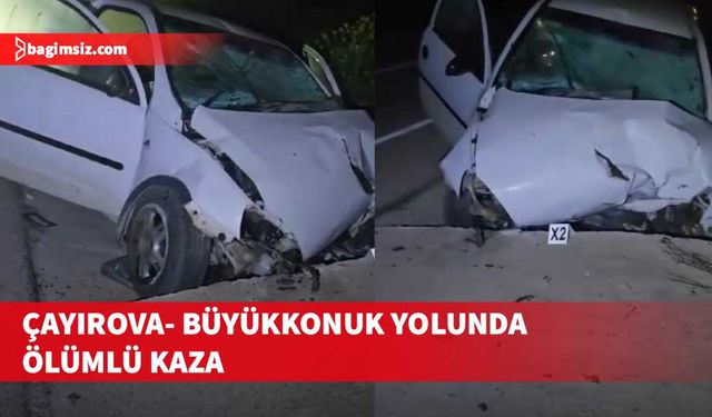 Ağır yaralanan sürücü tüm müdahalelere rağmen kurtarılamadı