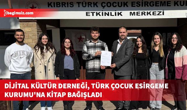 Dijital Kültür Derneği, Türk Çocuk Esirgeme Kurumu'na 350 kitap bağışladı