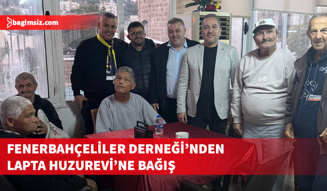 KKTC Fenerbahçeliler Derneği, Lapta Huzurevi’ni ziyaret etti