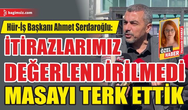 Asgari Ücret Toplantısı krizle sonuçlandı!