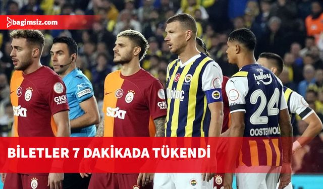 Galatasaray'ın Fenerbahçe derbisi için satışa sunduğu biletler tükendi