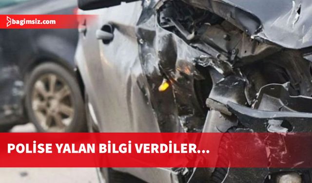 Türkeli kavşağındaki kaza hakkında polise yalan bilgi veren dört kişi hakkında işlem başlatıldı