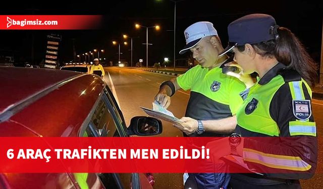 Trafik denetimleri kapsamında 313 sürücü hakkında yasal işlem başlatıldı!