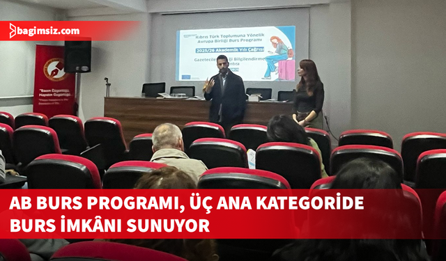 Avrupa Birliği Burs Programı Gazeteciler Birliği’nde tanıtıldı