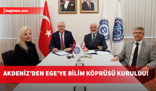 Yakın Doğu Üniversitesi ve Ege Üniversitesi güçlerini birleştirdi!