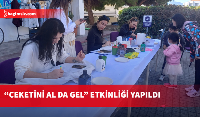 Kadınlar Günü dolayısıyla Girne’de “Ceketini Al da Gel’ isimli sanat atölyesi yapıldı