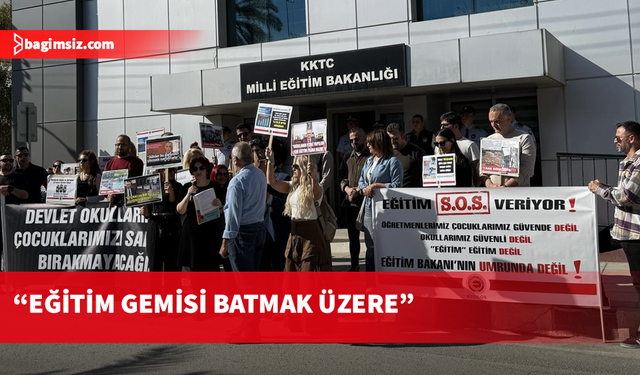 KTOEÖS, Milli Eğitim Bakanlığı önünde eylem yaptı