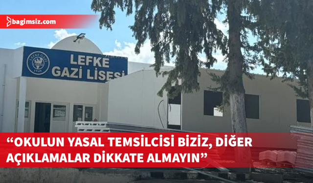 Tunçel: Lefke Gazi Lisesi binaları ömrünü doldurdu