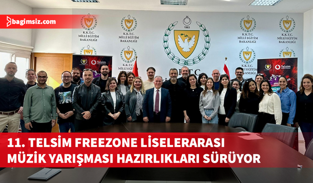 11. Telsim Freezone Liselerarası Müzik Yarışması için kura çekimi yapıldı