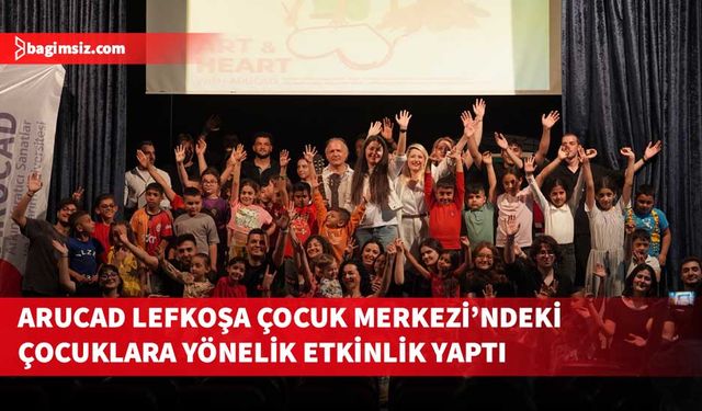 ARUCAD İngilizce Hazırlık Okulundan Lefkoşa Çocuk Merkezi’ndeki çocuklara yönelik 23 Nisan etkinliği