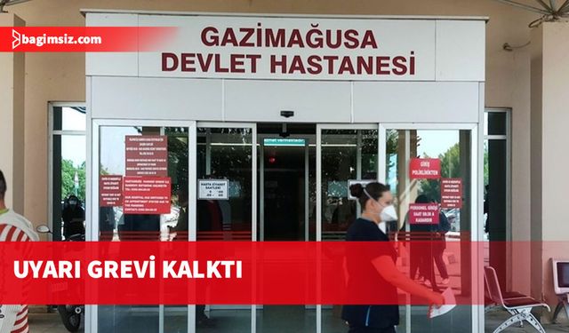 Gazimağusa Devlet Hastanesi’ne bağlı poliklinik ile laboratuvarlarda grev kalktı
