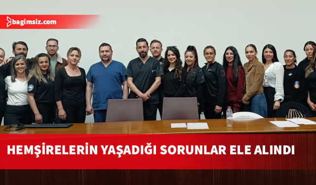 Belediyelerde çalışan hemşirelerin kadro ve diğer sıkıntıları ele alındı